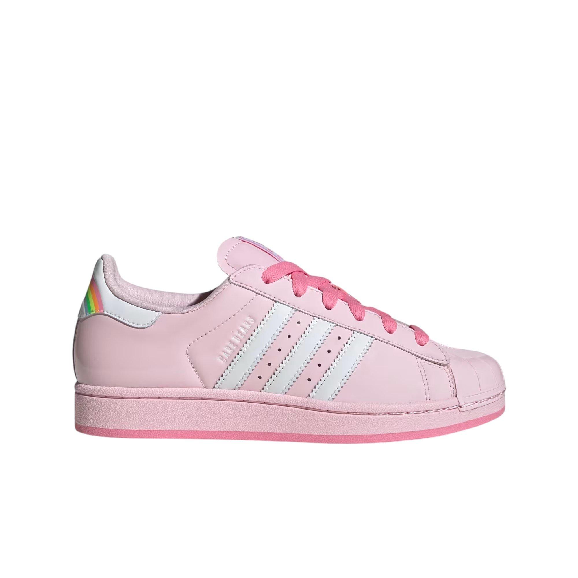 adidas Originals Care bears Superstar II "Clear Pink/Cloud White/Bliss Pink" Women's Shoe - PINK/WHITE